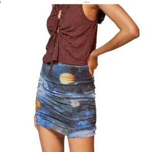 Urban Outfitters Liza Ruched Skirt